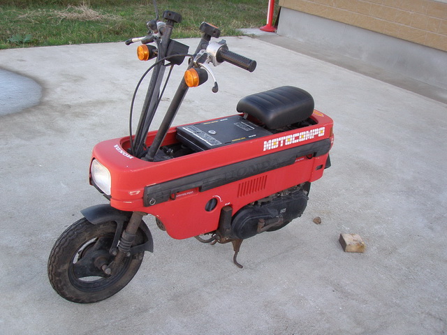 Купить мотоцикл Honda Motocompo 1982 фото 10